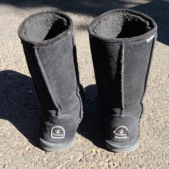 BearPaw Boots Black US 8 - Picture 4 of 4